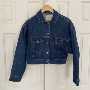 Cropped Jean Jacket Anthropologie